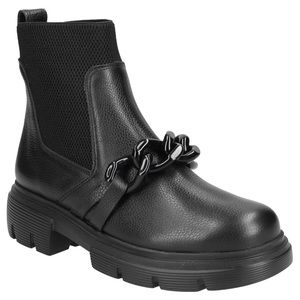 Paul Green Opal Chelsea Black leather Boots